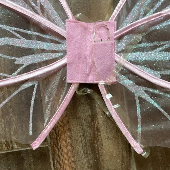 Pink Fairy Costume Set with Wings and Headband - Picture 7 of 9